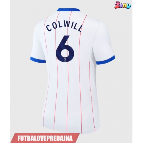 Lacne Ženy Futbalové dres Chelsea Levi Colwill #6 2026-27 Krátky Rukáv - Tretina